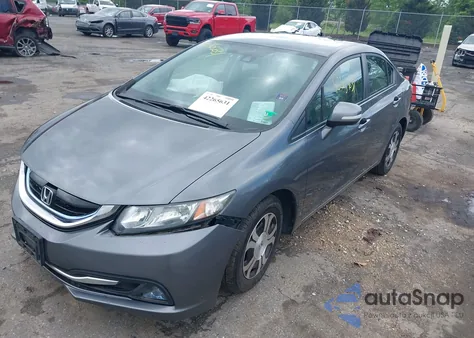 2013 Honda Civic Hybrid z USA, uszkodzony, nr VIN 19XFB4F28DE200562